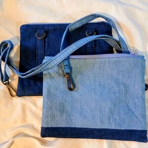 Stylish Denim Women's Bag Set